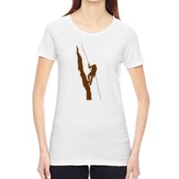 Ladies' Vintage Garment-Dyed Distressed T-Shirt Thumbnail