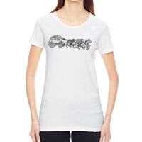 Ladies' Vintage Garment-Dyed Distressed T-Shirt Thumbnail