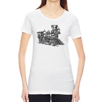 Ladies' Vintage Garment-Dyed Distressed T-Shirt Thumbnail