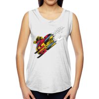 Ladies' Muscle Cotton Modal T-Shirt Thumbnail