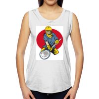 Ladies' Muscle Cotton Modal T-Shirt Thumbnail