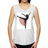 Ladies' Muscle Cotton Modal T-Shirt Thumbnail