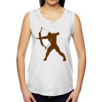 Ladies' Muscle Cotton Modal T-Shirt Thumbnail