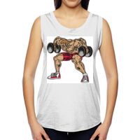 Ladies' Muscle Cotton Modal T-Shirt Thumbnail