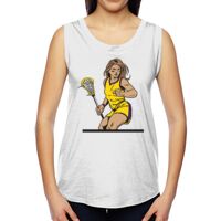 Ladies' Muscle Cotton Modal T-Shirt Thumbnail