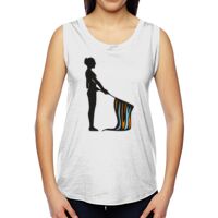 Ladies' Muscle Cotton Modal T-Shirt Thumbnail