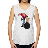 Ladies' Muscle Cotton Modal T-Shirt Thumbnail