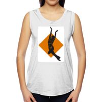 Ladies' Muscle Cotton Modal T-Shirt Thumbnail