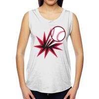 Ladies' Muscle Cotton Modal T-Shirt Thumbnail