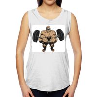 Ladies' Muscle Cotton Modal T-Shirt Thumbnail