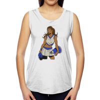 Ladies' Muscle Cotton Modal T-Shirt Thumbnail