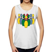 Ladies' Muscle Cotton Modal T-Shirt Thumbnail