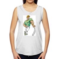 Ladies' Muscle Cotton Modal T-Shirt Thumbnail