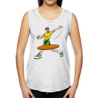 Ladies' Muscle Cotton Modal T-Shirt Thumbnail