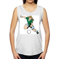 Ladies' Muscle Cotton Modal T-Shirt Thumbnail