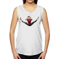 Ladies' Muscle Cotton Modal T-Shirt Thumbnail