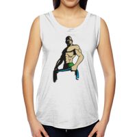 Ladies' Muscle Cotton Modal T-Shirt Thumbnail