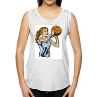 Ladies' Muscle Cotton Modal T-Shirt Thumbnail