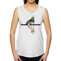 Ladies' Muscle Cotton Modal T-Shirt Thumbnail