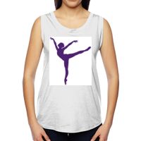 Ladies' Muscle Cotton Modal T-Shirt Thumbnail