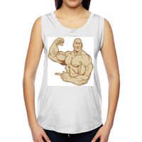 Ladies' Muscle Cotton Modal T-Shirt Thumbnail