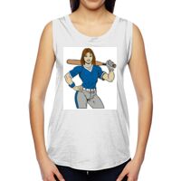 Ladies' Muscle Cotton Modal T-Shirt Thumbnail