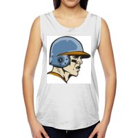 Ladies' Muscle Cotton Modal T-Shirt Thumbnail