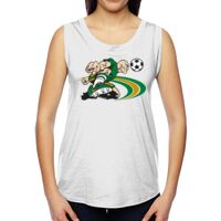 Ladies' Muscle Cotton Modal T-Shirt Thumbnail