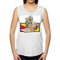 Ladies' Muscle Cotton Modal T-Shirt Thumbnail