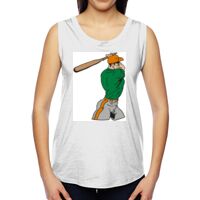 Ladies' Muscle Cotton Modal T-Shirt Thumbnail