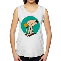 Ladies' Muscle Cotton Modal T-Shirt Thumbnail