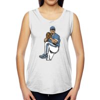 Ladies' Muscle Cotton Modal T-Shirt Thumbnail