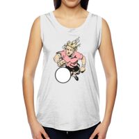 Ladies' Muscle Cotton Modal T-Shirt Thumbnail