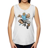 Ladies' Muscle Cotton Modal T-Shirt Thumbnail