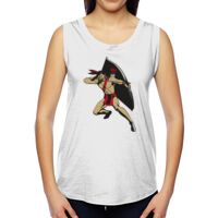 Ladies' Muscle Cotton Modal T-Shirt Thumbnail