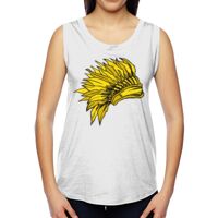 Ladies' Muscle Cotton Modal T-Shirt Thumbnail