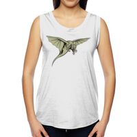 Ladies' Muscle Cotton Modal T-Shirt Thumbnail