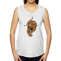 Ladies' Muscle Cotton Modal T-Shirt Thumbnail