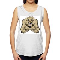 Ladies' Muscle Cotton Modal T-Shirt Thumbnail