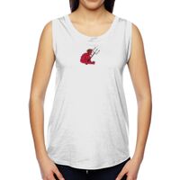 Ladies' Muscle Cotton Modal T-Shirt Thumbnail