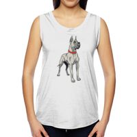 Ladies' Muscle Cotton Modal T-Shirt Thumbnail