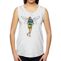 Ladies' Muscle Cotton Modal T-Shirt Thumbnail