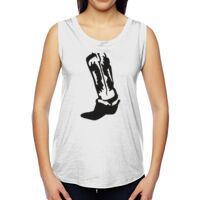 Ladies' Muscle Cotton Modal T-Shirt Thumbnail