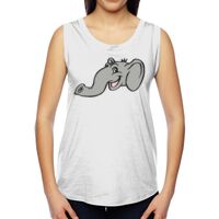 Ladies' Muscle Cotton Modal T-Shirt Thumbnail