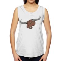 Ladies' Muscle Cotton Modal T-Shirt Thumbnail