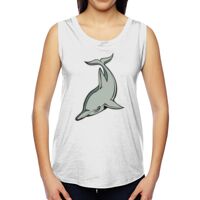 Ladies' Muscle Cotton Modal T-Shirt Thumbnail