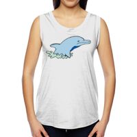 Ladies' Muscle Cotton Modal T-Shirt Thumbnail