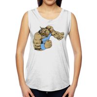 Ladies' Muscle Cotton Modal T-Shirt Thumbnail