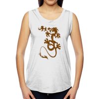 Ladies' Muscle Cotton Modal T-Shirt Thumbnail