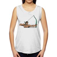 Ladies' Muscle Cotton Modal T-Shirt Thumbnail